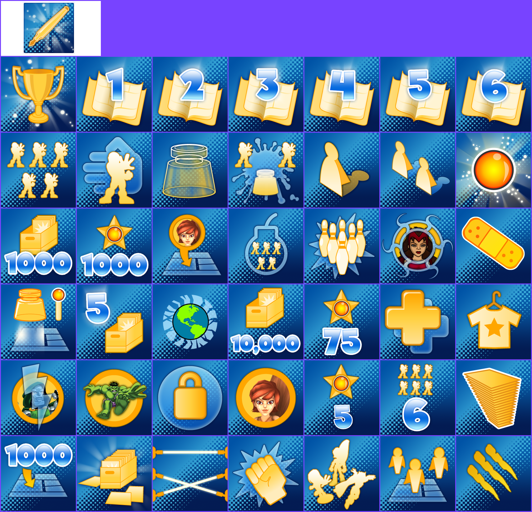 Trophy Banner & Icons