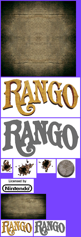 Rango - Wii Menu Banner & Icon