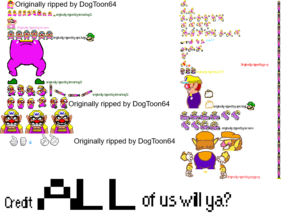 Wario Customs - Overalls Wario (Microgames-Style)