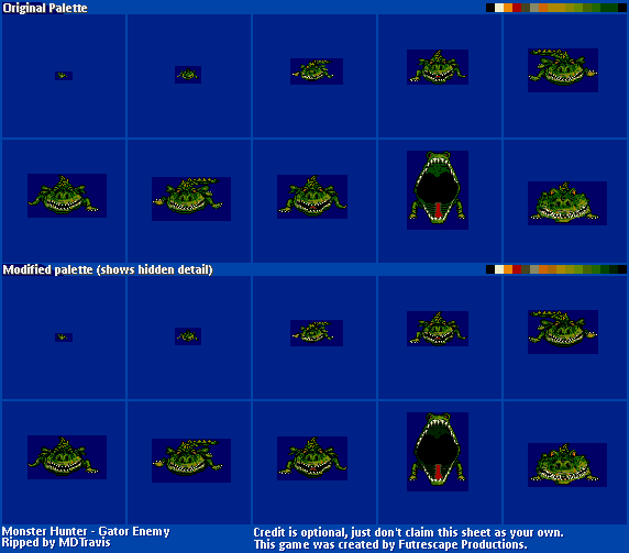 Monster Hunter (Prototype) - Gator