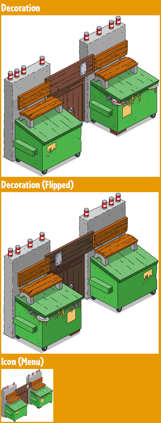 The Simpsons: Tapped Out - Recycled Gates