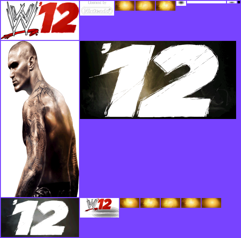 WWE '12 - Wii Menu Banner & Icon