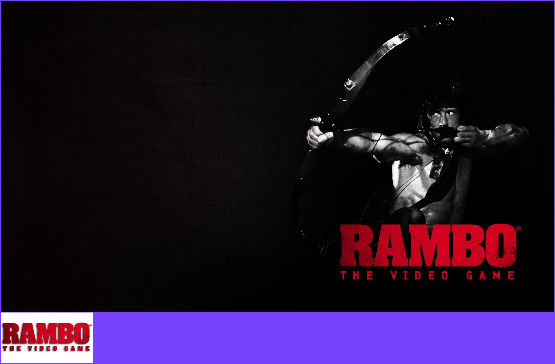 Rambo: The Video Game - Game Banner & Icon