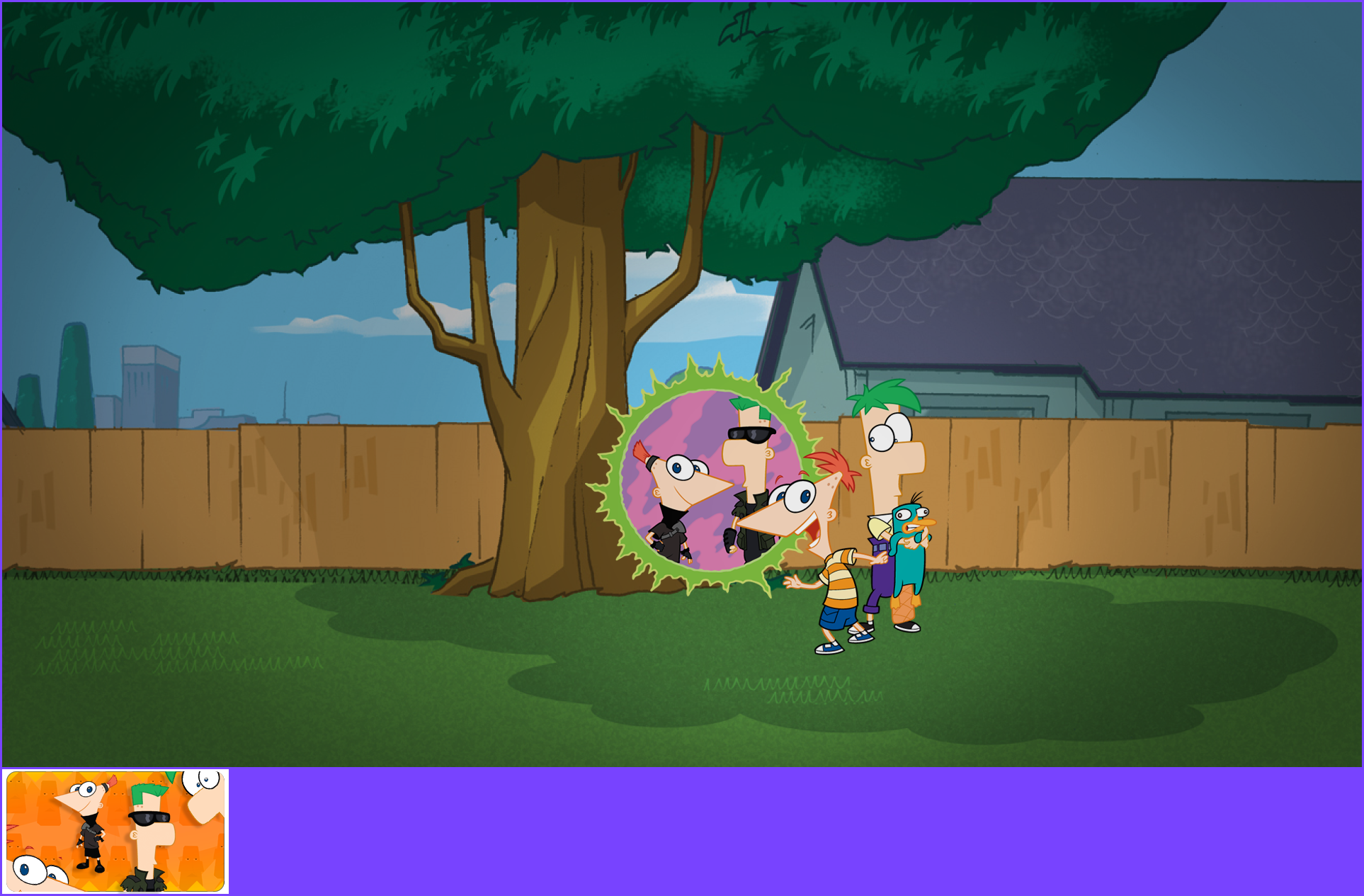 Phineas & Ferb: Across the 2nd Dimension - Game Banner & Icon