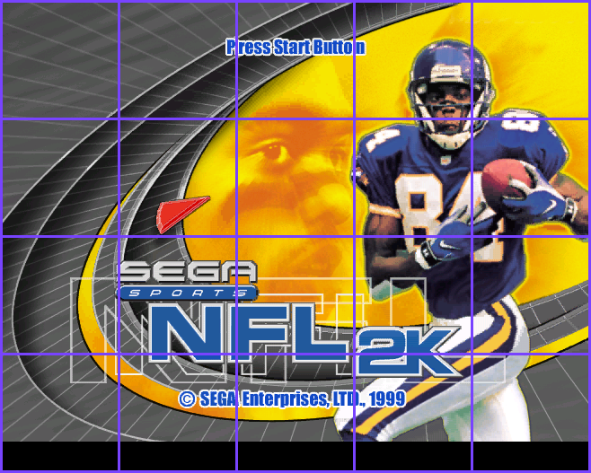 NFL 2K - Title Screen