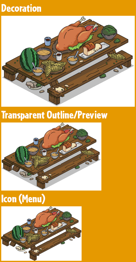 Outdoor Feast Table