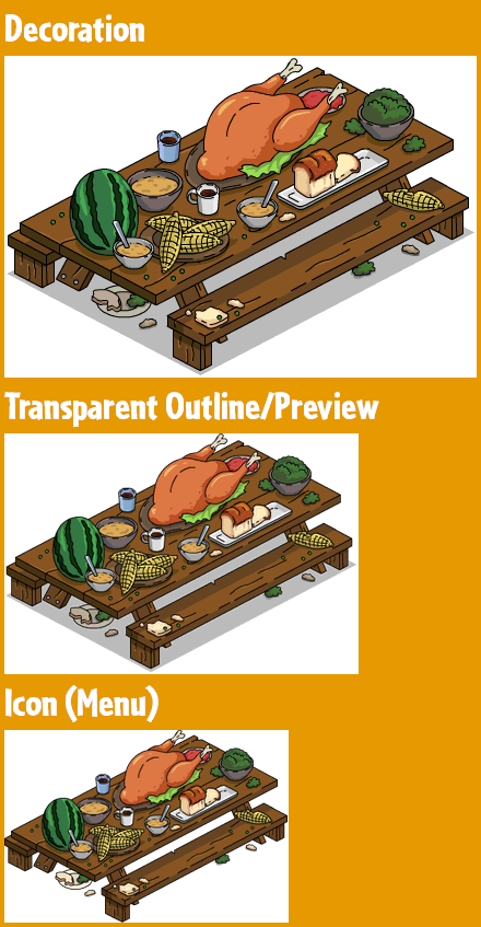 Outdoor Feast Table