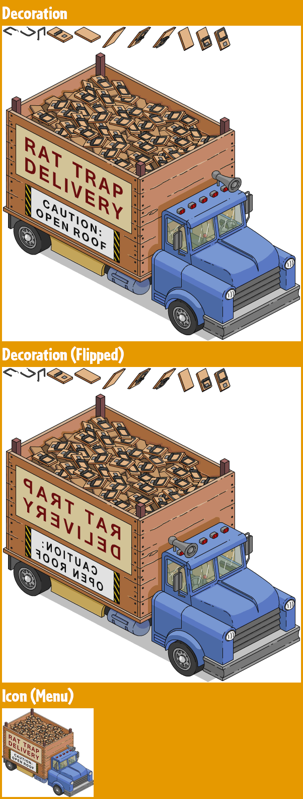 The Simpsons: Tapped Out - Rat Trap Delivery Truck