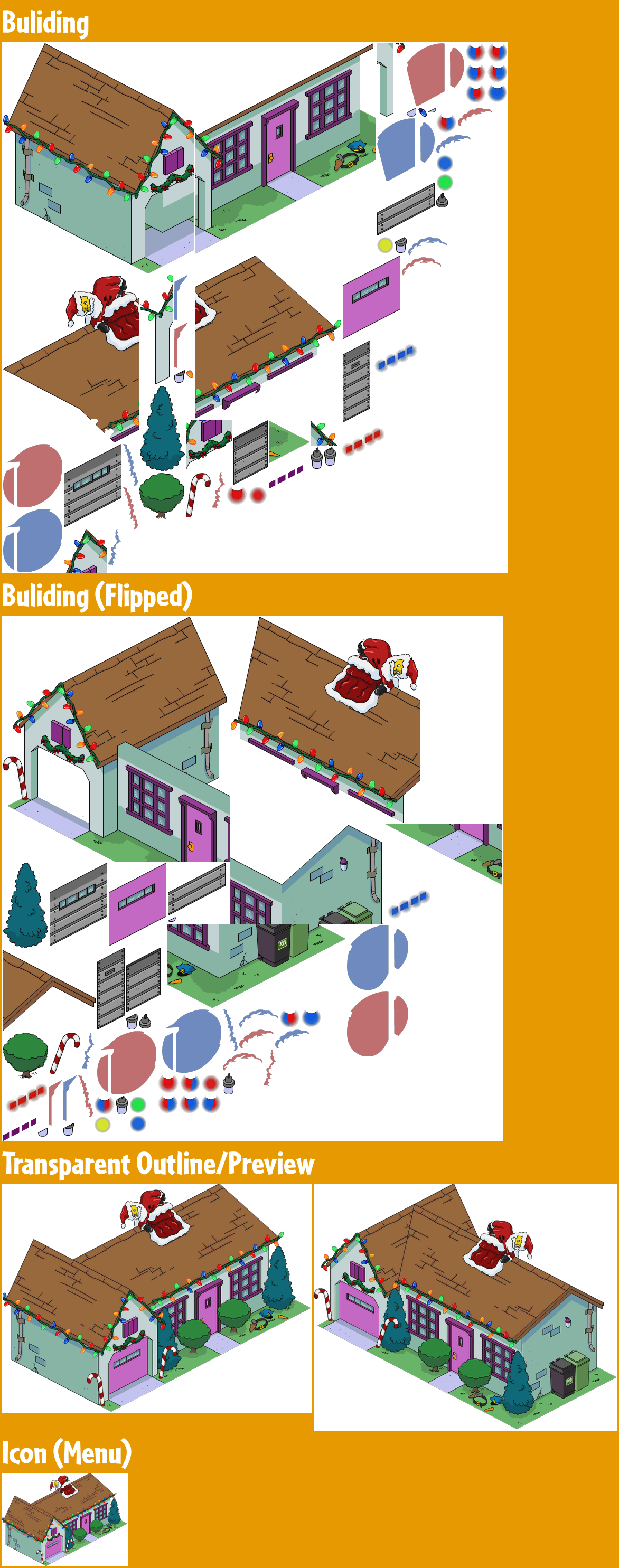 The Simpsons: Tapped Out - Christmas Wiggum House