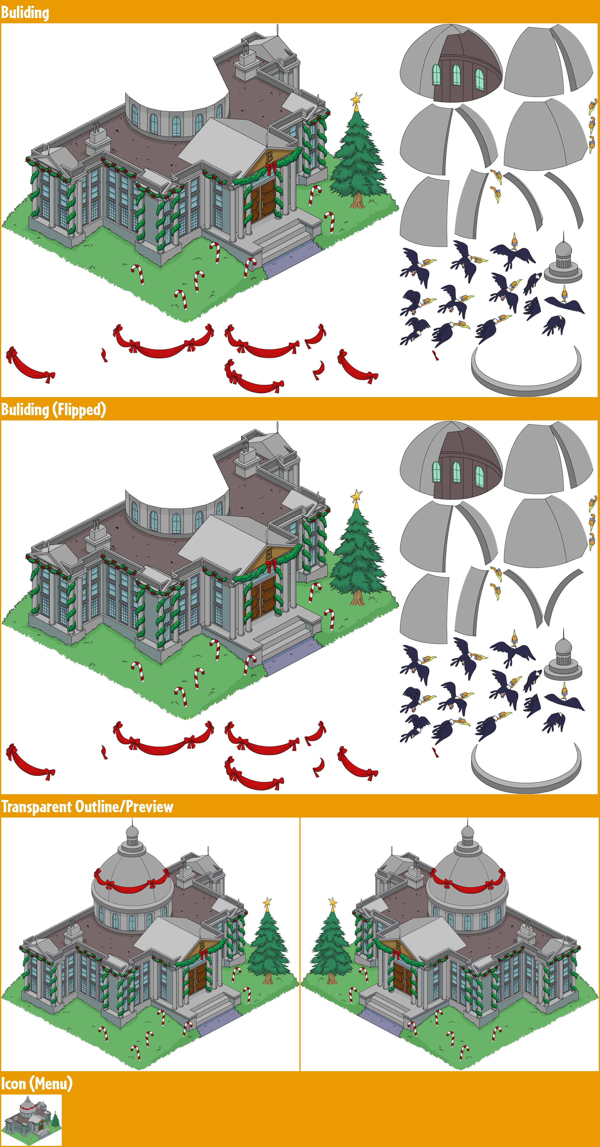 The Simpsons: Tapped Out - Christmas Burns Manor