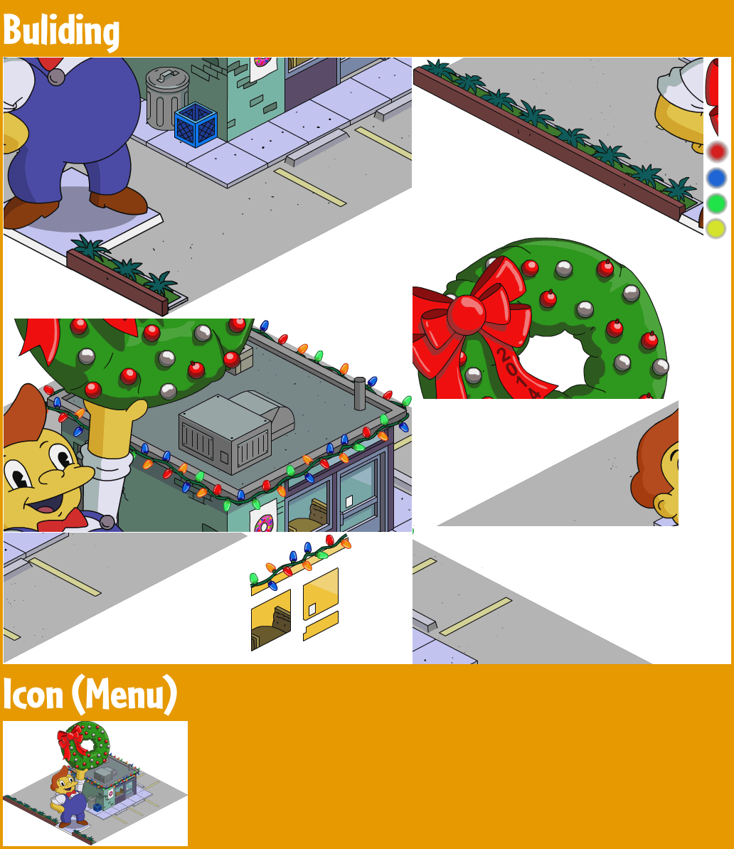 The Simpsons: Tapped Out - Christmas Lard Lad Donuts