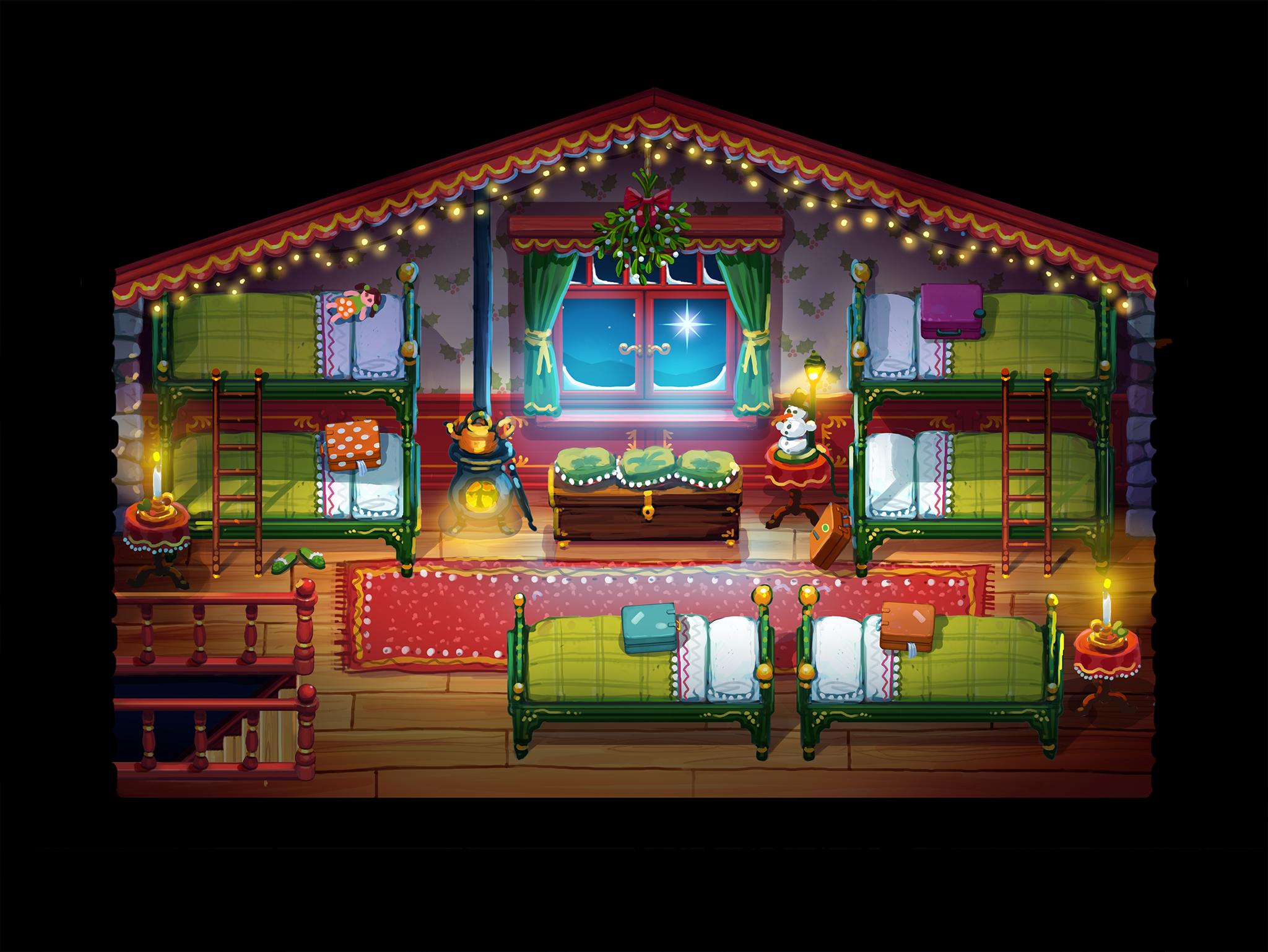 Santa's Bedroom