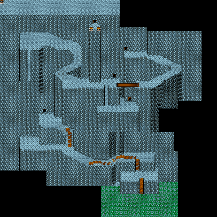 Moldorian: Hikari to Yami no Shimai (JPN) - Mountains (Exterior)