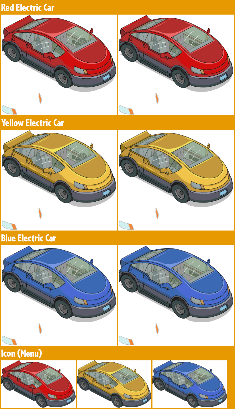 The Simpsons: Tapped Out - Electric Car