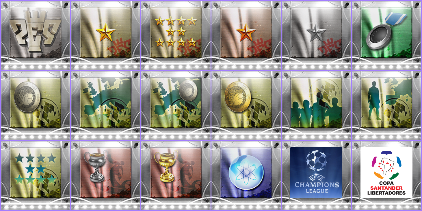 Pro Evolution Soccer 2011 / World Soccer: Winning Eleven 2011 - Trophy Icons