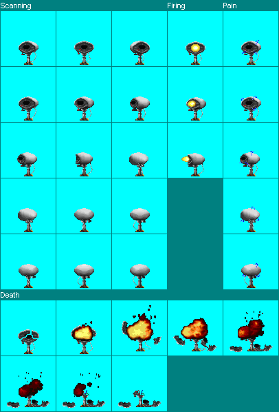 Mars 3D / Mars - The Ultimate Fighter - Floor Turret