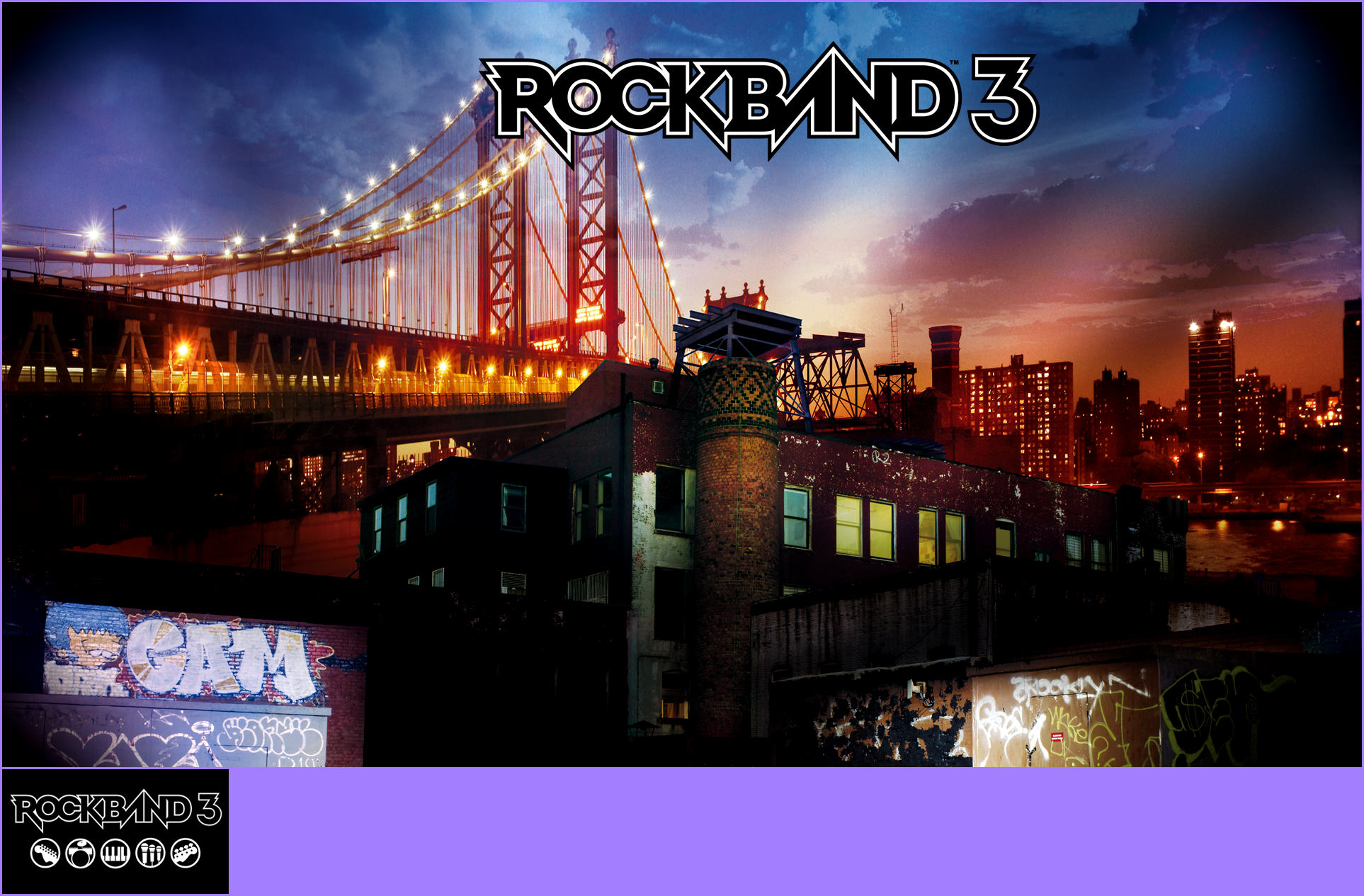 Rock Band 3 - Game Banner & Icon