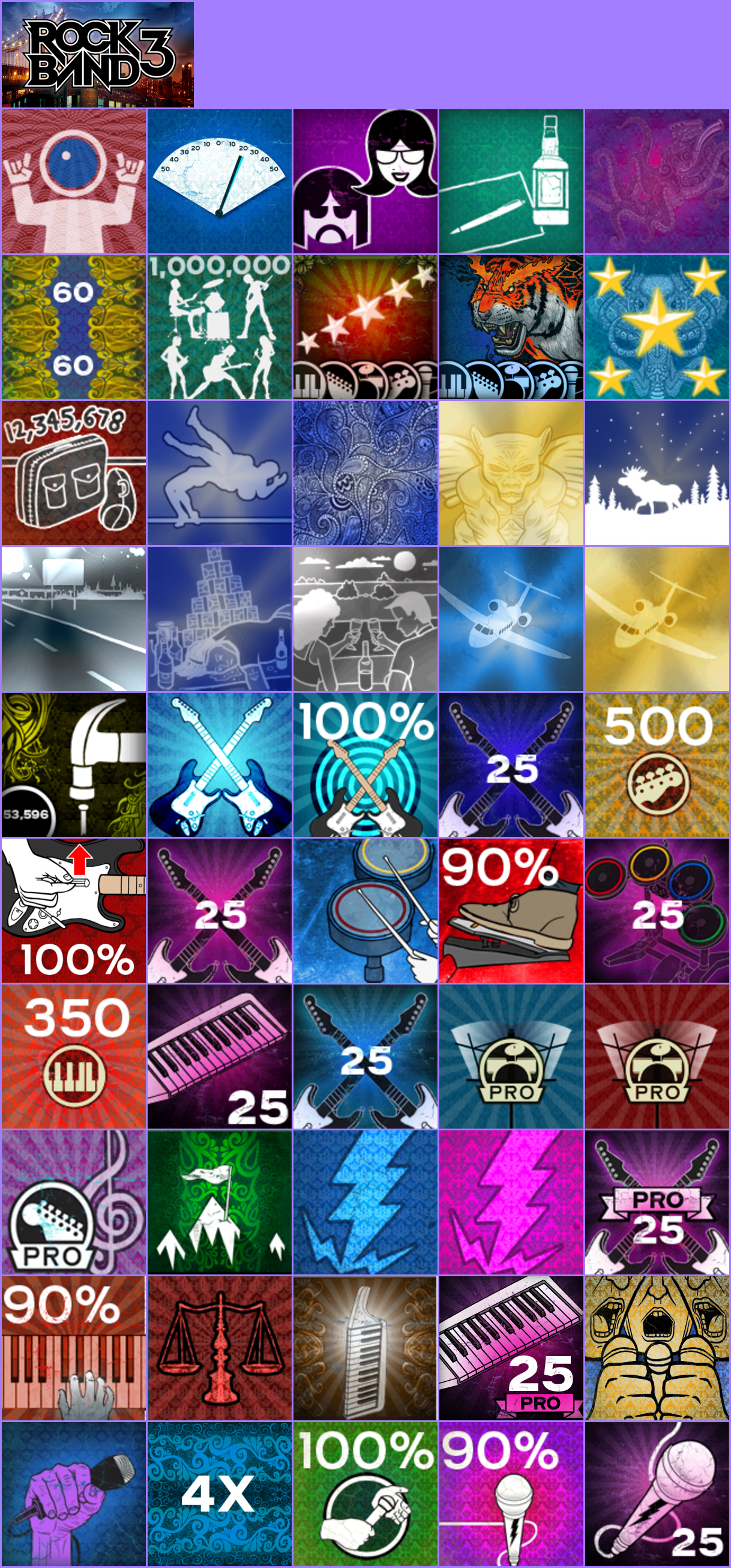 Trophy Banner & Icons