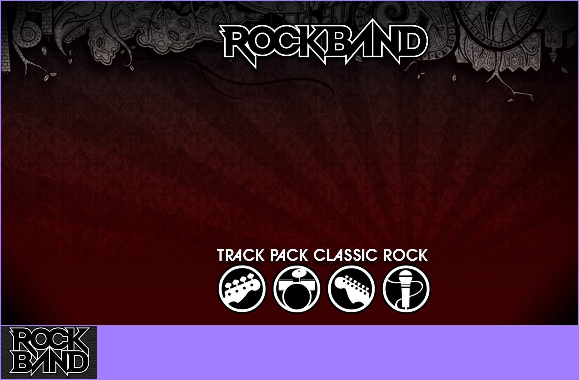 Rock Band Track Pack: Classic Rock - Game Banner & Icon