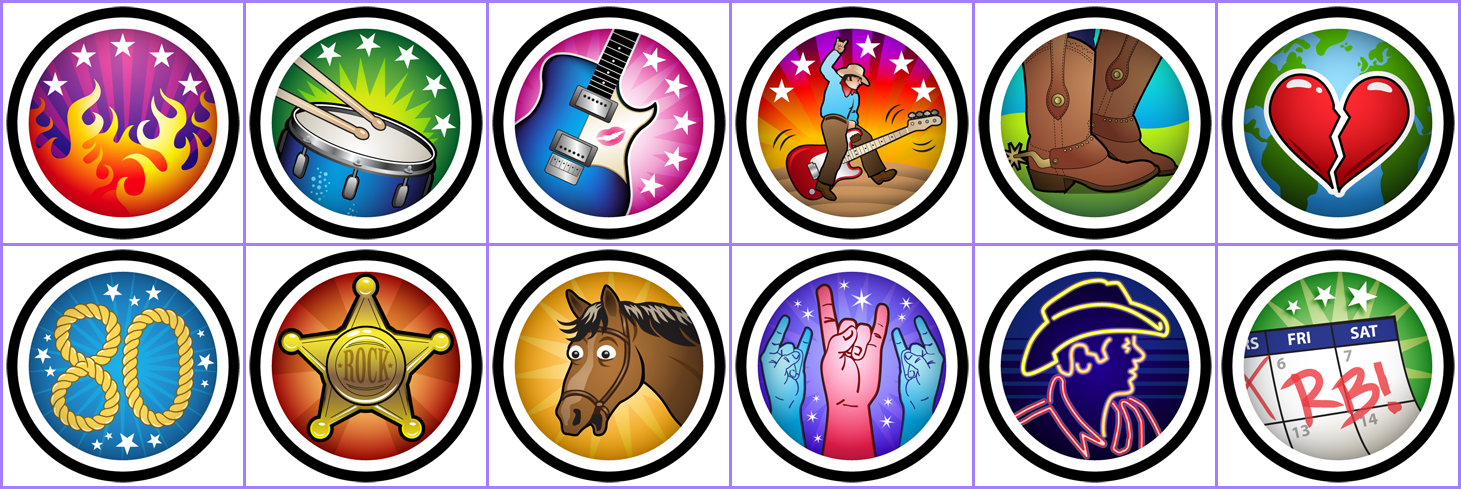 Rock Band Country Track Pack 2 - Trophy Icons