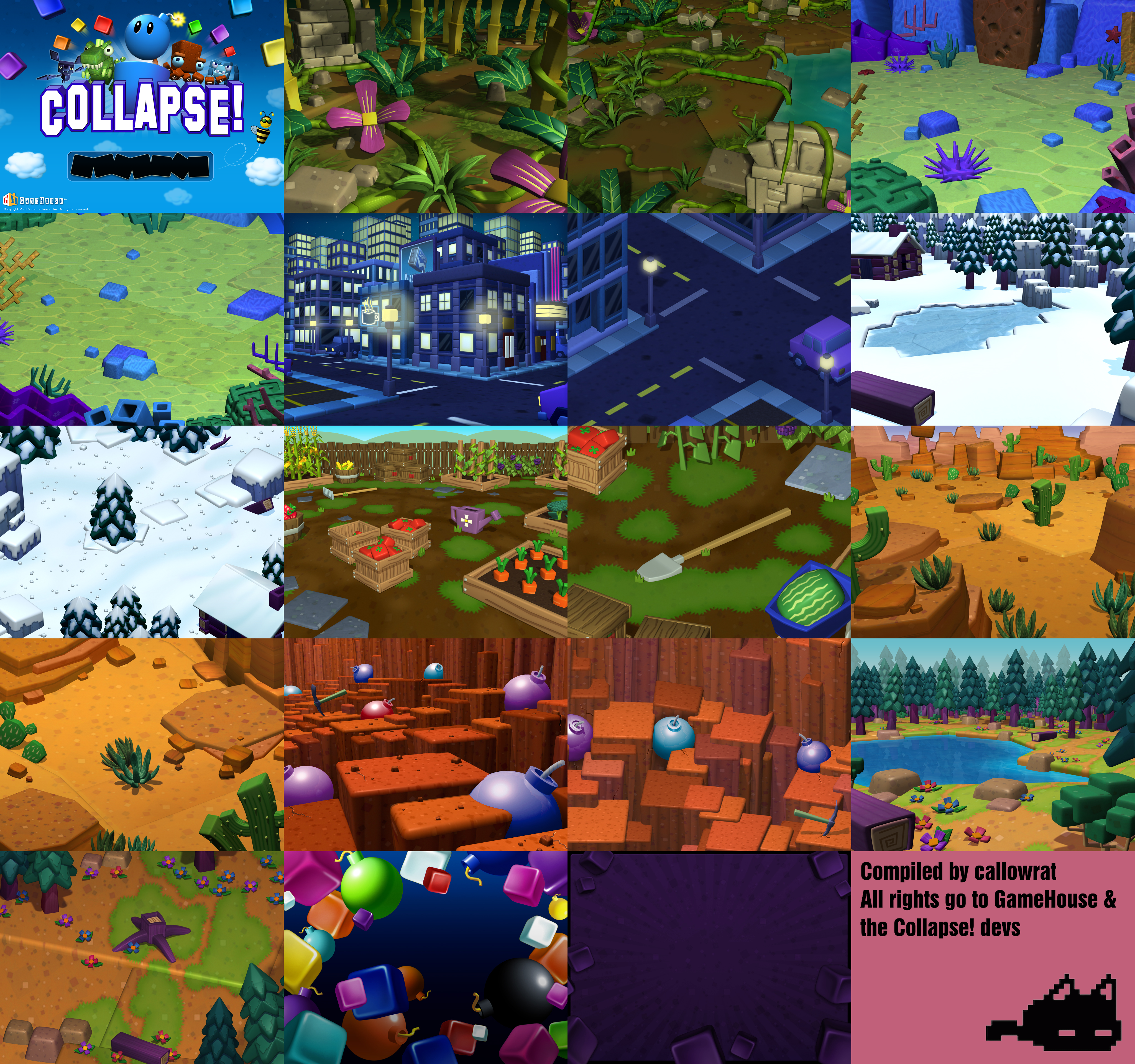 Collapse! - Loading Screens