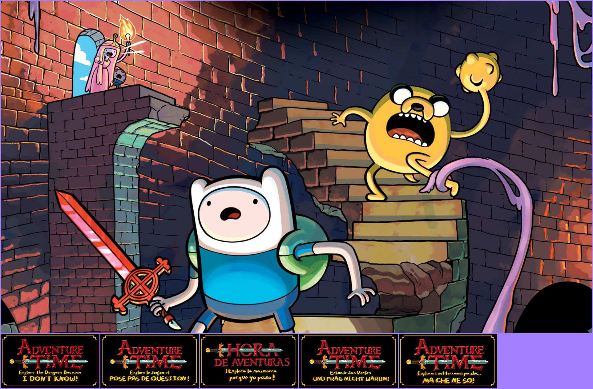 Adventure Time: Explore the Dungeon Because I Don't Know! - Game Banner & Icon