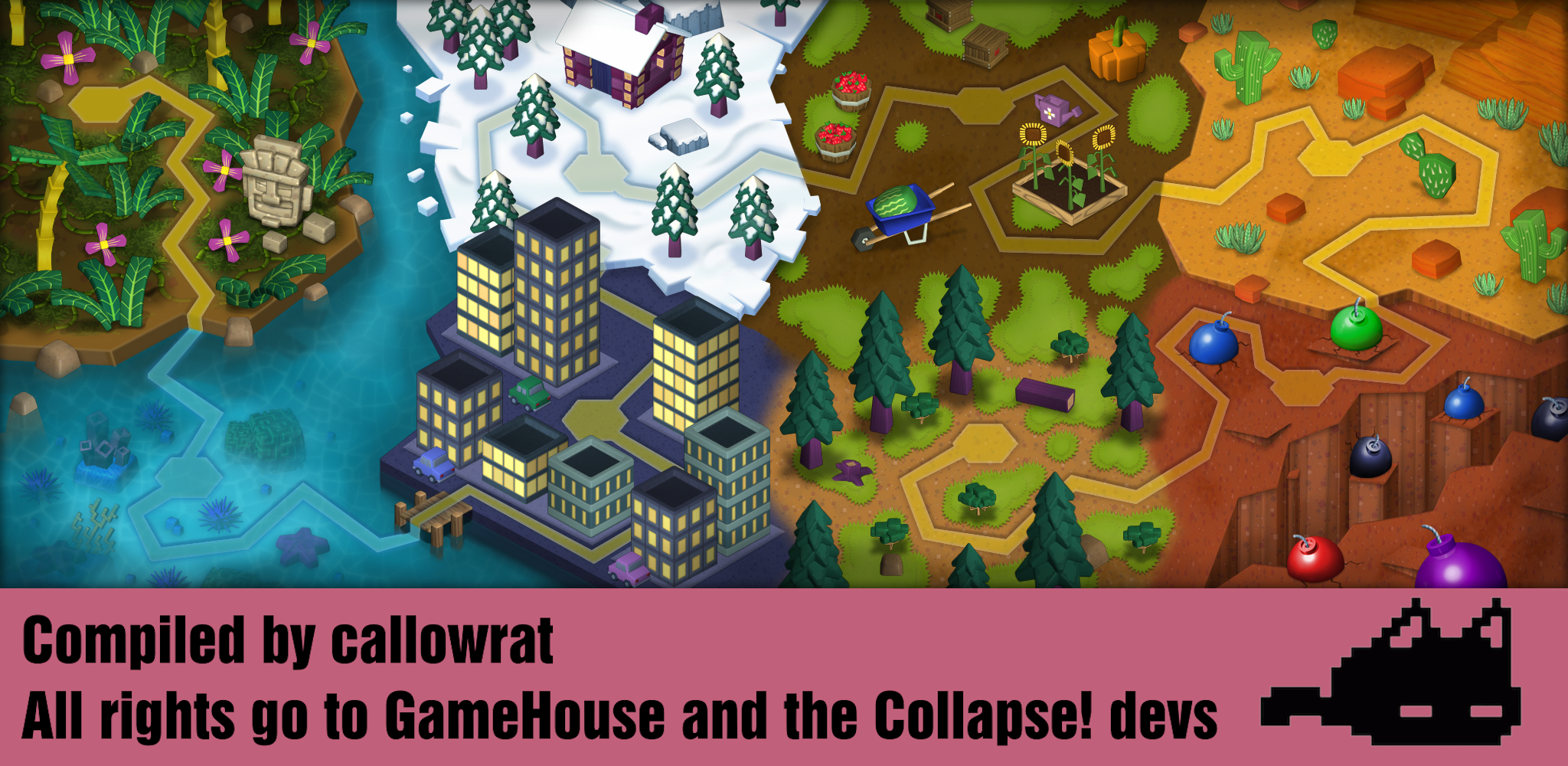 Collapse! - Overworld Map