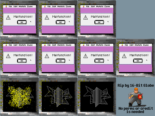 Barneystein 3-D (Macintosh) - Malfunctioning Cloning Machine