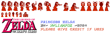 The Legend of Zelda Customs - Zelda (Zelda 2-Style)