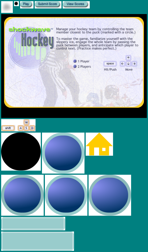 Shockwave Hockey - Menu & UI