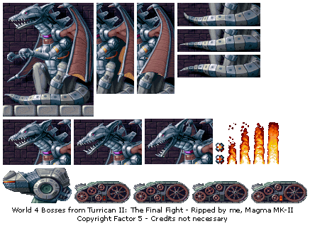 Turrican II: The Final Fight - World 4 Bosses