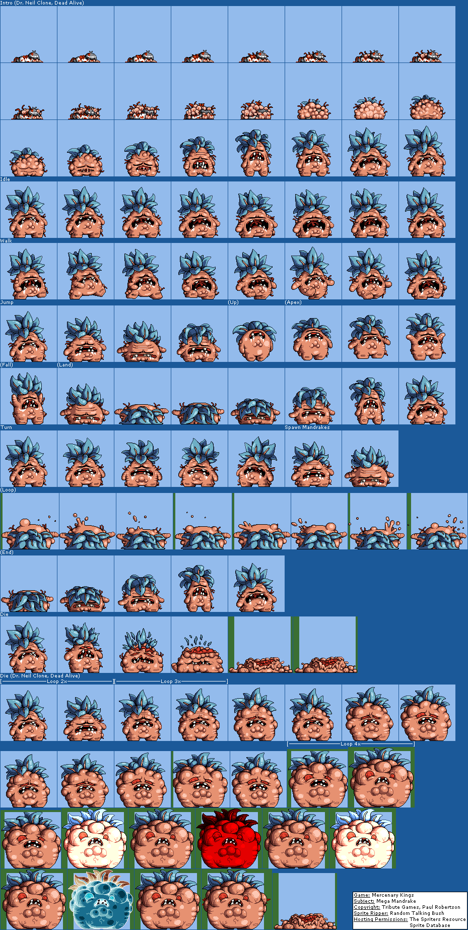 Mercenary Kings - Mega Mandrake