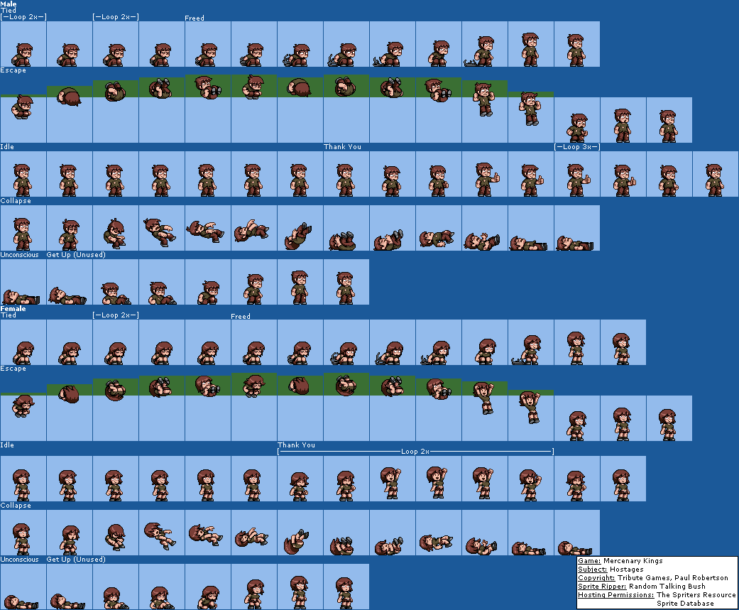 Mercenary Kings - Hostages