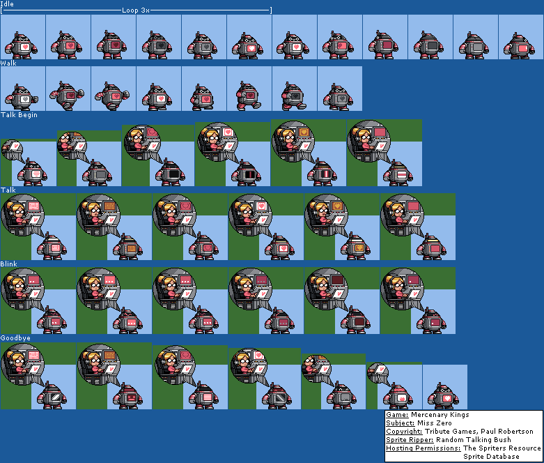 Mercenary Kings - Miss Zero