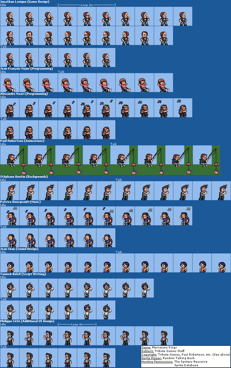 Mercenary Kings - Tribute Games Staff