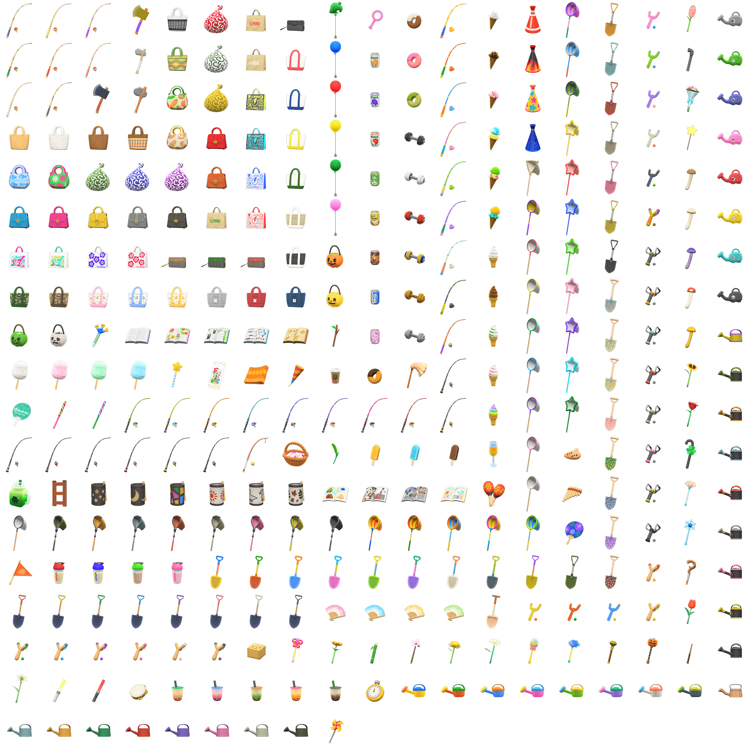 Tools and Handheld Items Icons