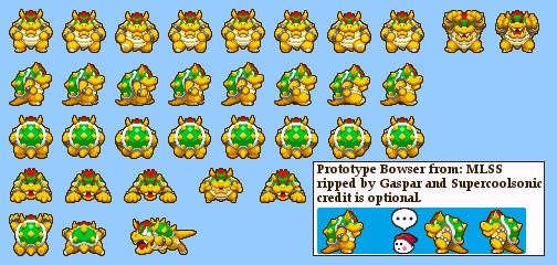 Mario & Luigi: Superstar Saga - Bowser (Prototype)