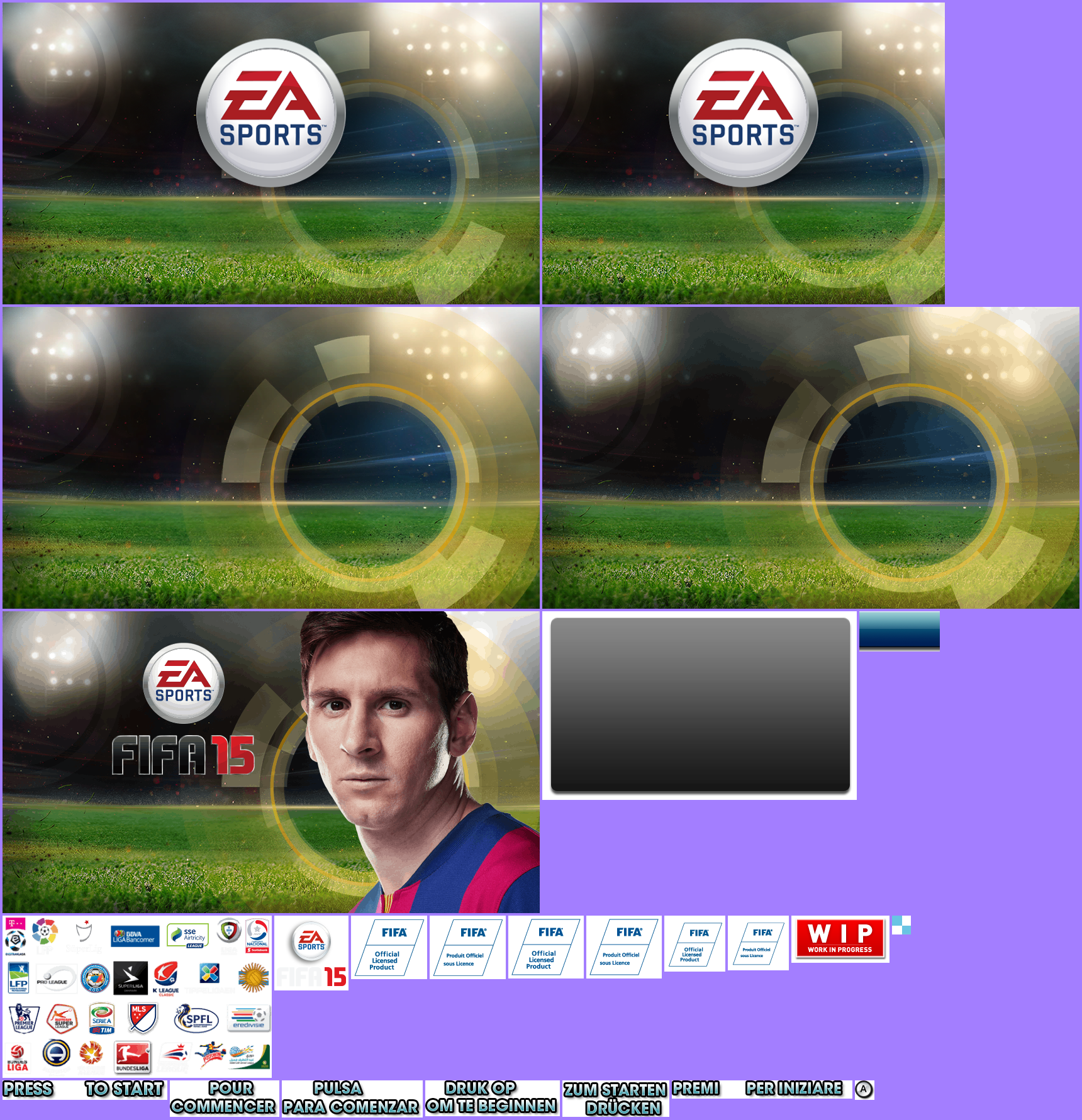 FIFA 15 - Title Screen