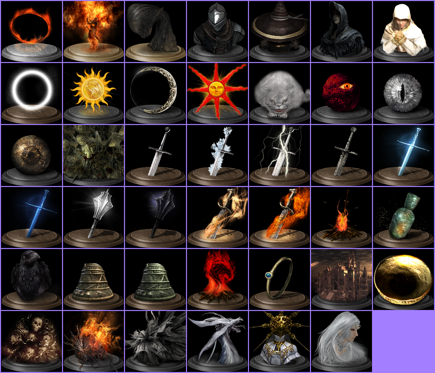 Dark Souls - Trophy Icons