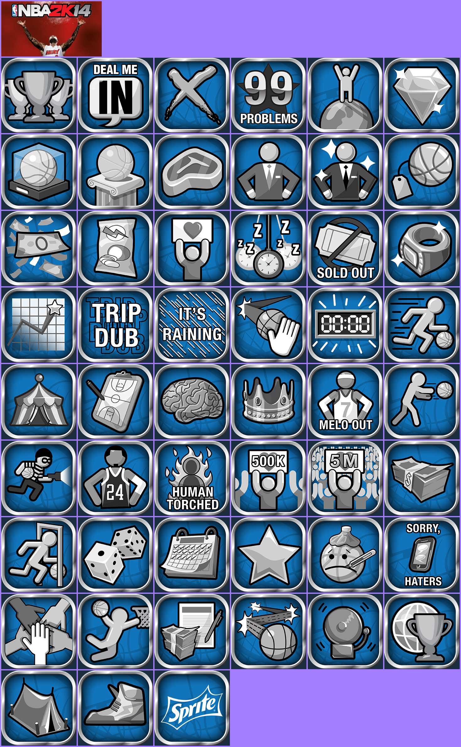 Trophy Banner & Icons