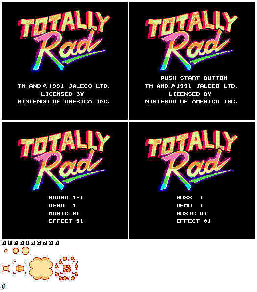 Totally Rad / Magic John - Title