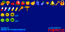 Pac-Man Arrangement - Fruits and Items