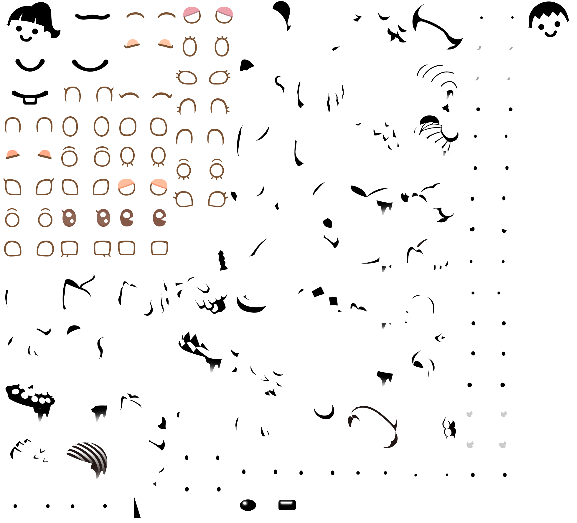 Character Customization Icons