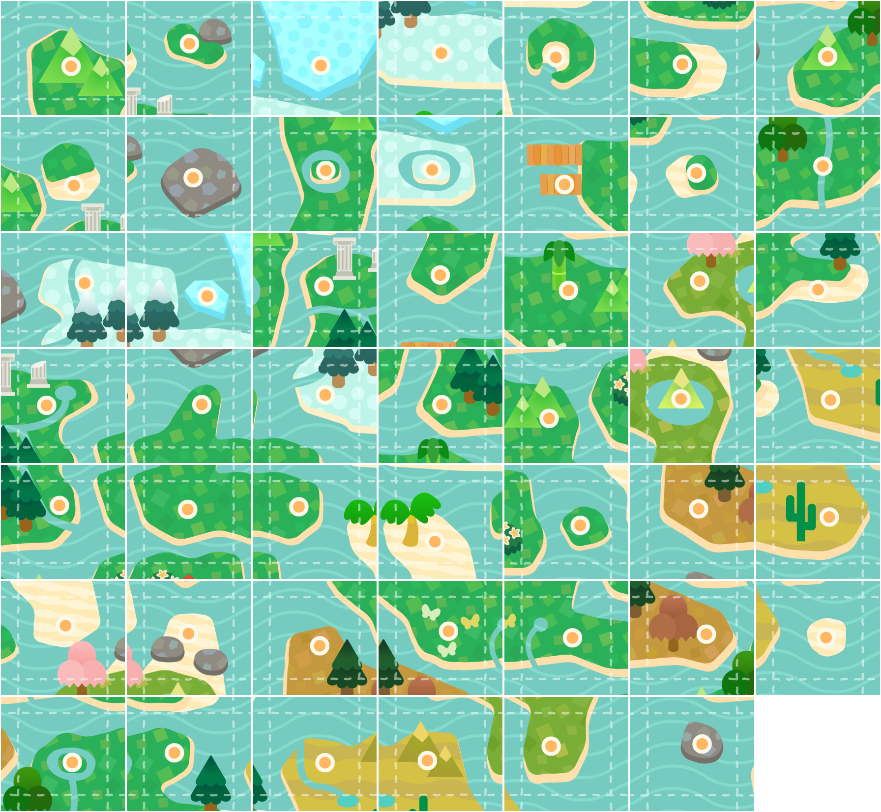 Paradise Planning Map Tiles