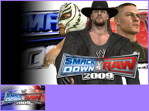 WWE SmackDown vs. Raw 2009 - Game Banner & Icon