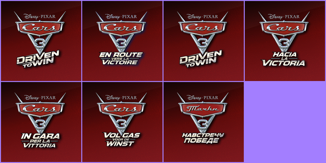 Cars 3: Driven to Win - HOME Menu Icon