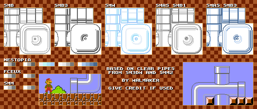 Clear Pipes (Various SMB-Style)