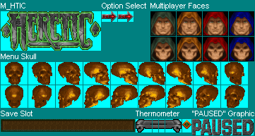 Heretic - Menu