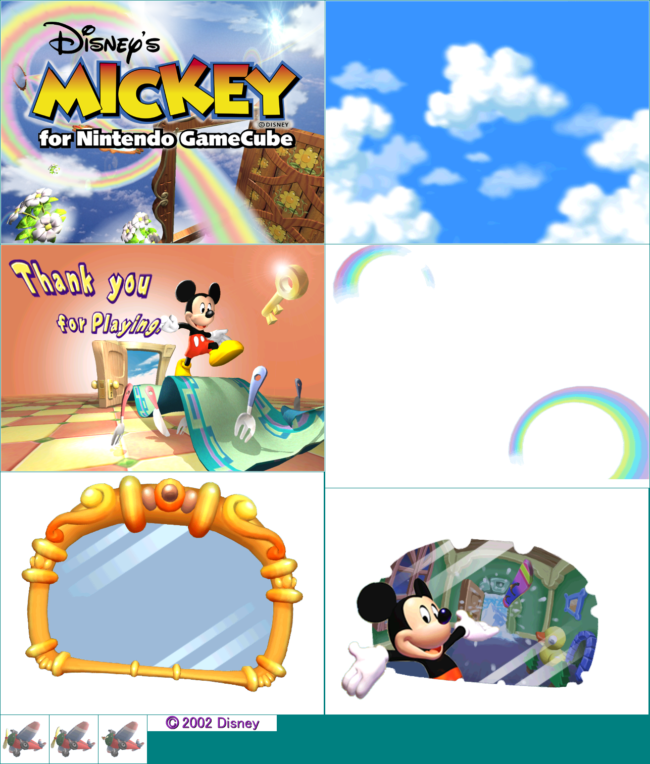 Disney's Magical Mirror Starring Mickey Mouse - Unused Graphics