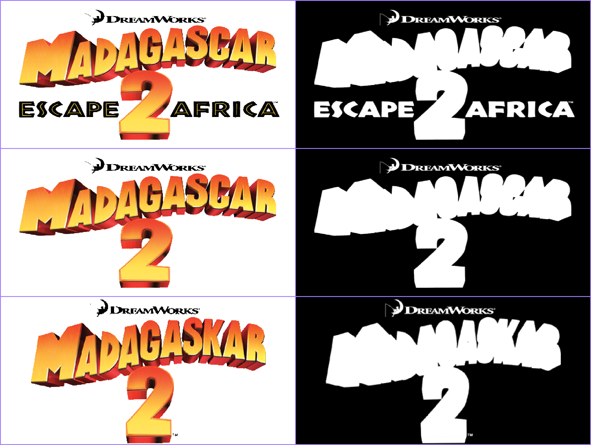 Madagascar: Escape 2 Africa - Logo